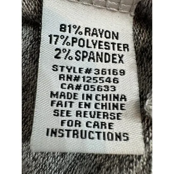 Habitat pullover sweater loose fit scoop neck 3/4 sleeve pastel floral print - L - Picture 7 of 10